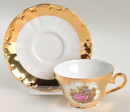 MK1 Flat Demitasse Cup & Saucer Set