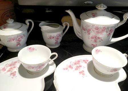13421 Snack Plate & Cup Set