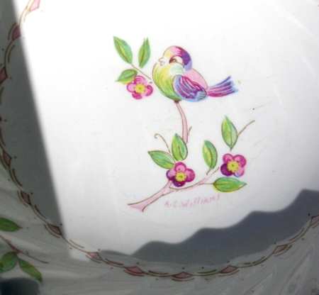 Melody (Bird) Bread & Butter Plate