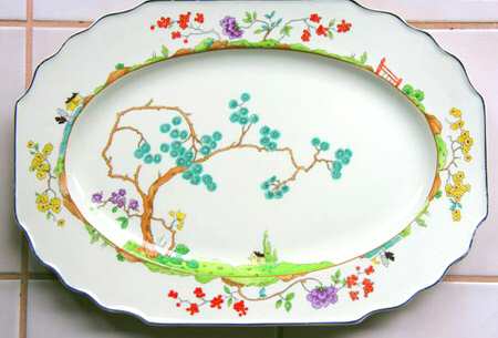 Canton 14" Oval Serving Platter