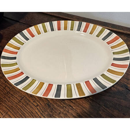 Mexicana 14" Oval Serving Platter
