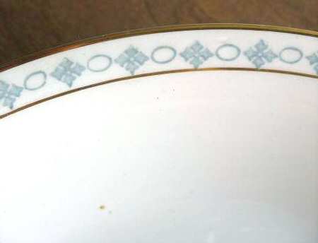 Trellis Blue Dinner Plate