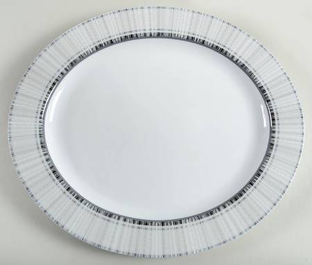 Medley 14" Oval Serving Platter