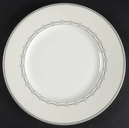 Floral Strand Salad Plate