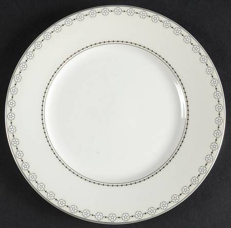 Floral Strand Bread & Butter Plate
