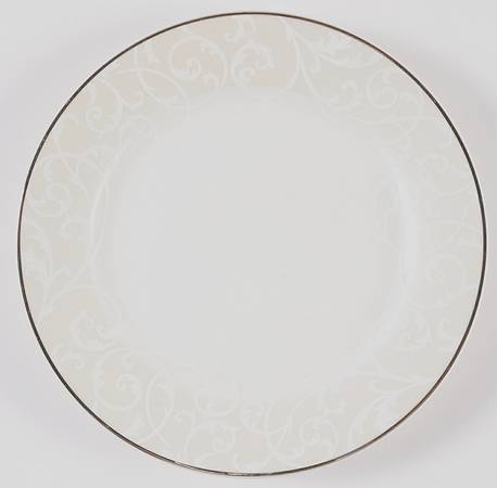 Parchment Modern Salad Plate
