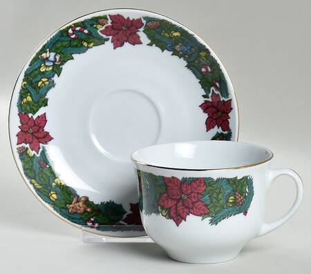 MXK1 Footed Cup & Saucer Set by Marx Klaus