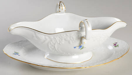 MSS192 Gravy Boat with Attached Underplate
