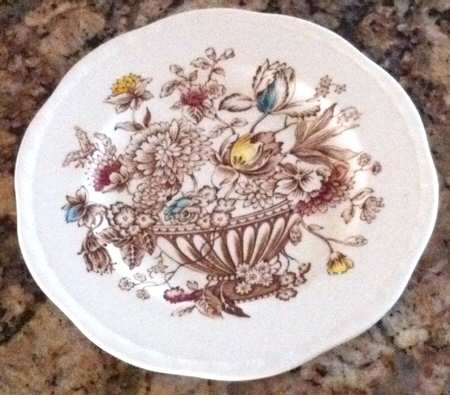 Floral Bounty Brown by Alfred Meakin