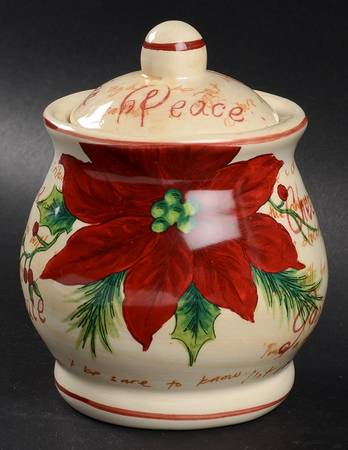 Noel Sugar Bowl & Lid