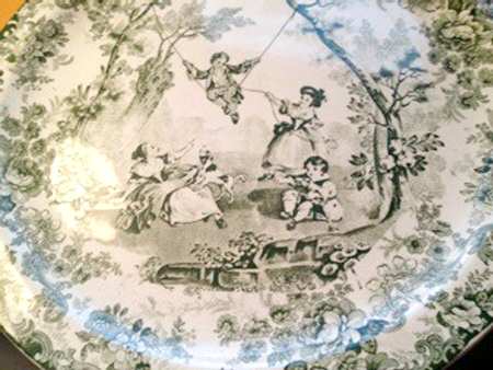 M246 GREEN Dinner Plate