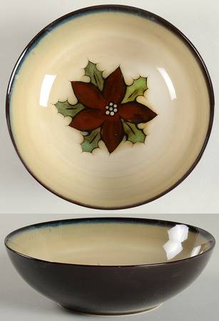Christmas Blossom Soup/Cereal Bowl