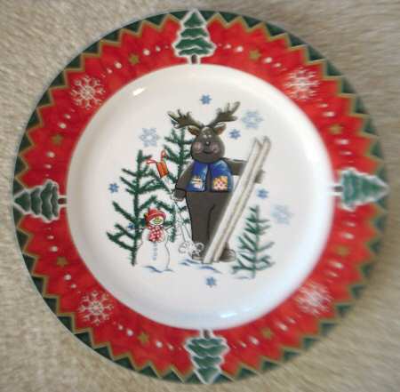 Country Pals Salad Plate