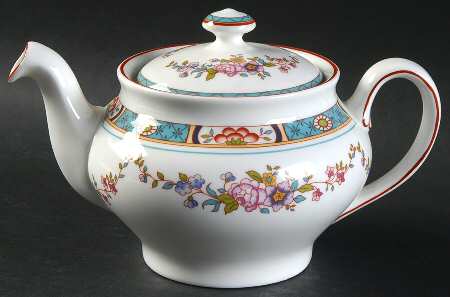 Minton Roses Mini Teapot & Lid