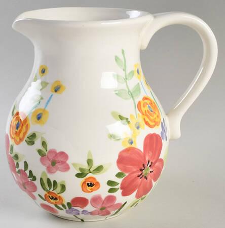 Group Floral 80 Oz Pitcher