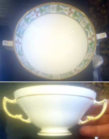 H2706 Footed Cream Soup Bowl