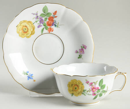MSS197 Flat Cup & Saucer Set