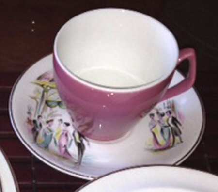 My Fair Lady Flat Cup & Saucer Set
