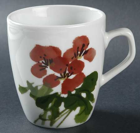 Geranium Mug