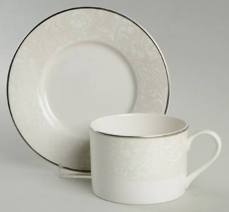 Tanglewood Flat Cup & Saucer Set