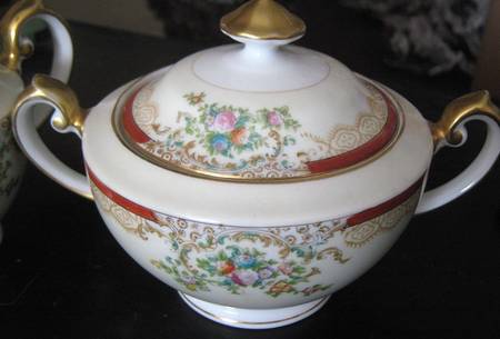 MEI1178 Sugar Bowl & Lid