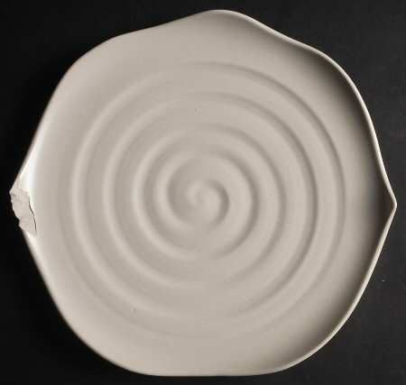 Milaniware Ivory Dinner Plate