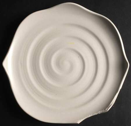 Milaniware Ivory Luncheon Plate