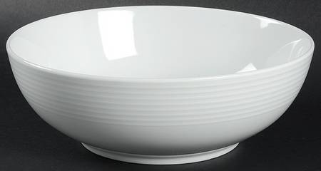 Cheers (White) 9" Round Vegetable Bowl