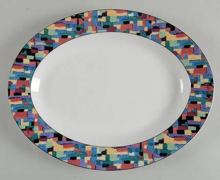 Gotham 14" Oval Serving Platter