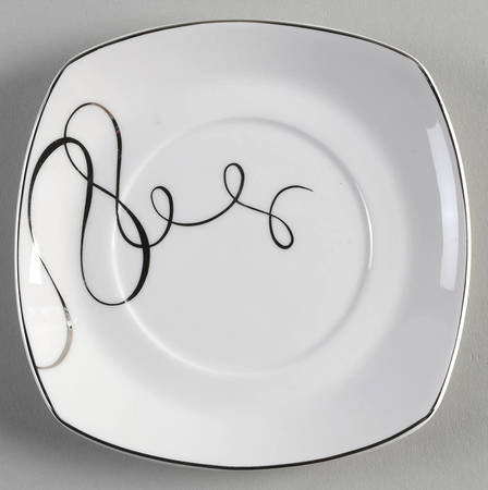 Love Story Square Saucer