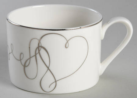 Love Story Square Flat Cup
