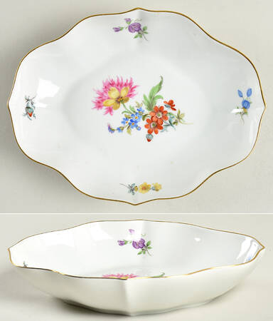 060110 7" Oval Sweet Meat Dish
