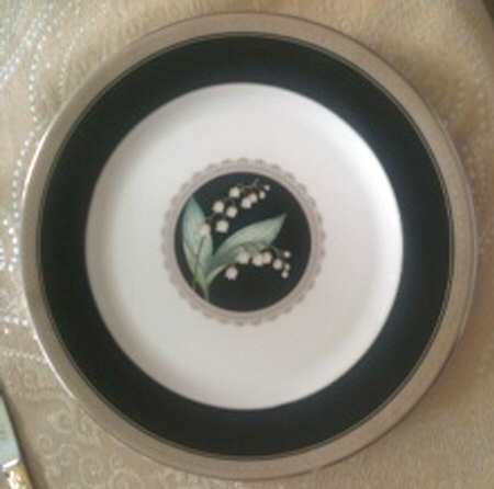 Lily of the Valley Dinner Plate
