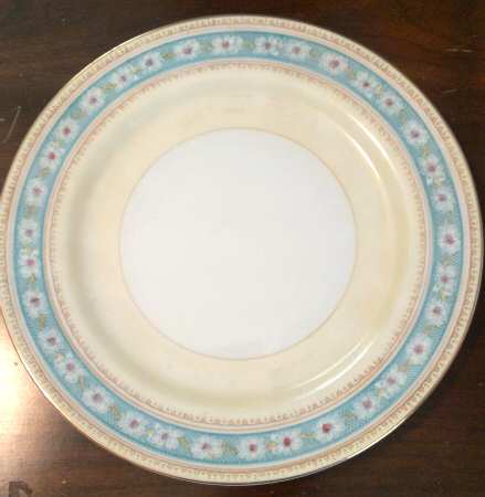 MRU18 Blue Salad Plate