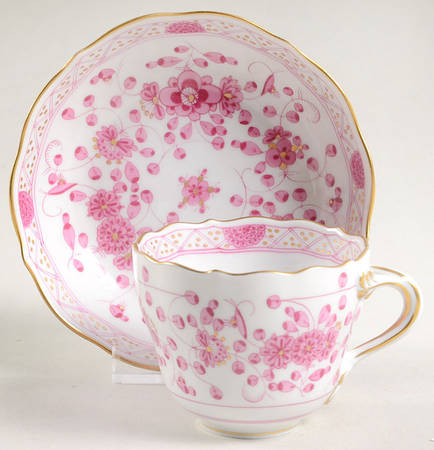 343410 Flat Demitasse Cup & Saucer Set