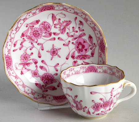343410 Flat Demitasse Cup & Saucer Set