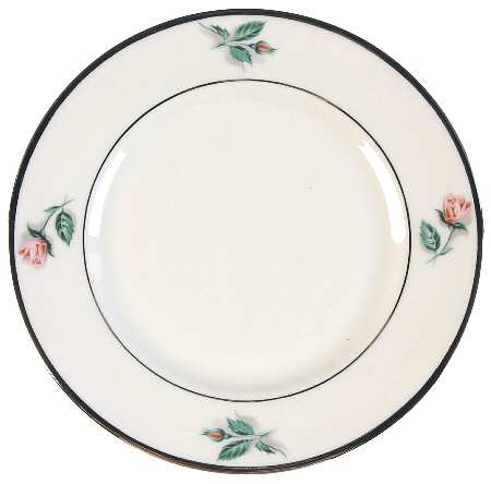 Rosebud Bread & Butter Plate