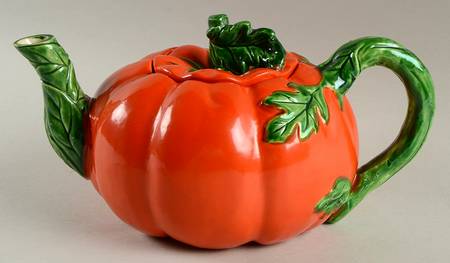 Tomato Teapot & Lid