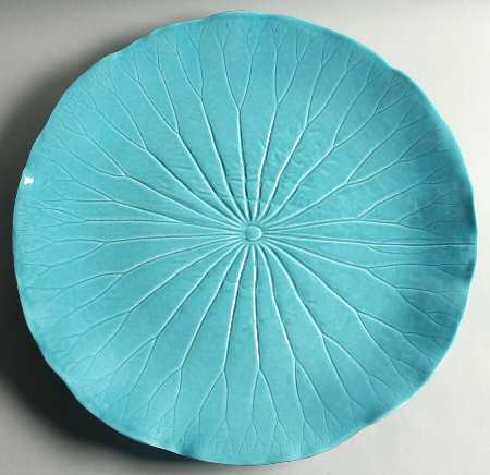 Lotus Aqua (First Series) 16" Chop Plate (Round Platter)