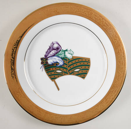 Magnificence Mask Dinner Plate