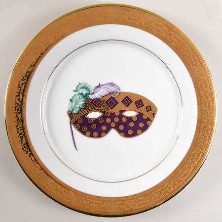 Magnificence Mask Dinner Plate