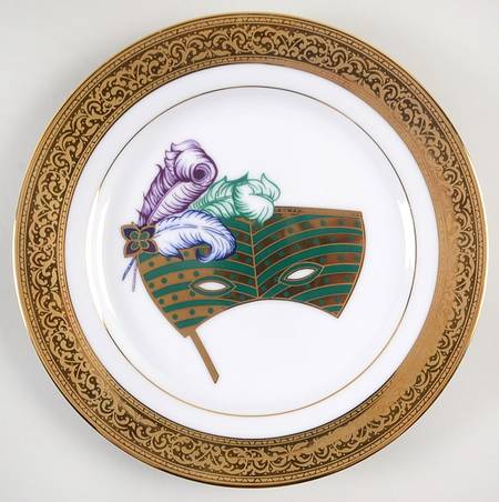 Magnificence Mask Salad Plate