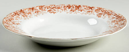 Lynn Brown Rim Soup Bowl