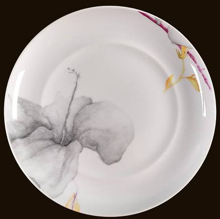 Aliza Gris Salad Plate