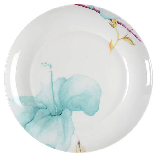 Aliza Teal Salad Plate