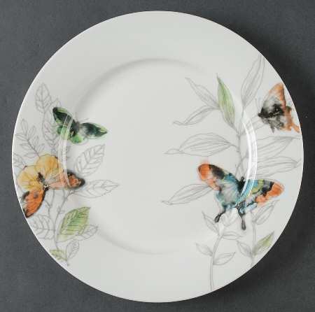Garden Butterfly Dinner Plate
