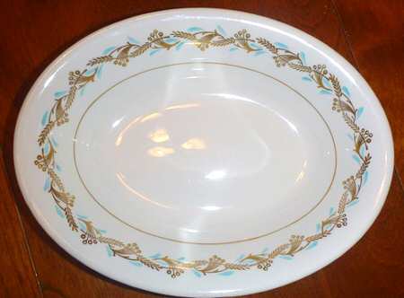 Fanfare 9" Oval Vegetable Bowl