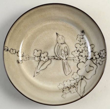 Song Bird Salad Plate