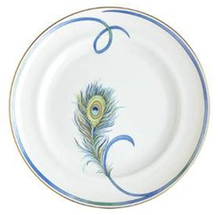 Peacock Bread & Butter Plate