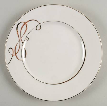 Love Story Gold (Round) Bread & Butter Plate